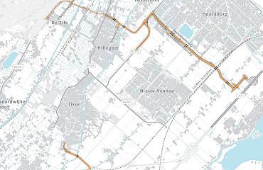 CHG wil geen Duinpolderweg in het poldergebied tussen Hillegom en Bennebroek.